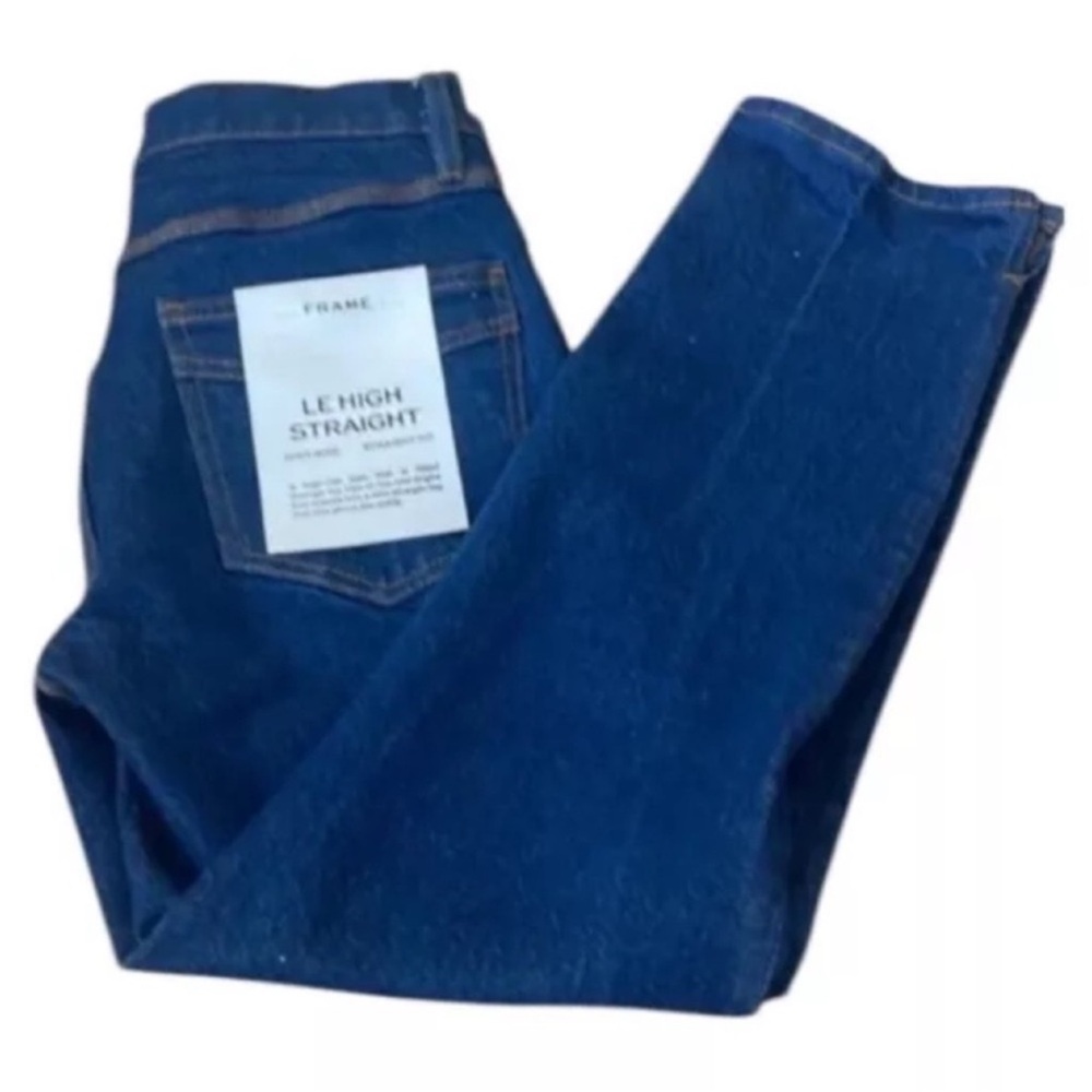 FRAME Le High Straight Jeans Adle Wash Size 27 NWT High Rise